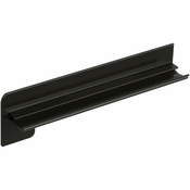 Nadometni stranski zaključki FB 25, alu sivo lakiran, 260 mm