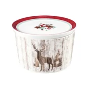 Seltmann SELTMANN LIFE CHRISTMAS skleda s pokrovom, 14x9 cm
