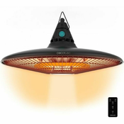 Cecotec Halogenový ohřívač , 8262, ReadyWarm 1500 Power Ceiling, IP65, dálkové ovládání, závěsný systém, 1500 W