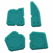 Set za zagladivanje fuga Wolfcraft SP 100 - Cetvorodelni