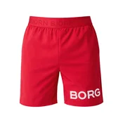 BJÖRN BORG Hlače rdeča / bela