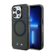 Bmw Etui BMW Pattern MagSafe za iPhone 14 Pro Max - sivo