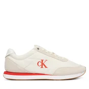 Superge Calvin Klein Jeans Retro Runner Ess Mix Mat YM0YM01361 Bež