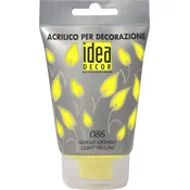 Maimeri Idea Decor Akrilna barva Light Yellow 110 ml 1 kos