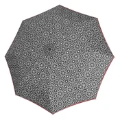 Derby Hit Long AC Triple Florals Black/White/Red