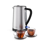 Klarstein Velaire grelnik za vodo | 1,7 litra | 2200 W | 360° vrtljivo podnožje | Moderna, minimalistična zasnova