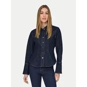 ONLY Jeans srajca Perla 15359156 Mornarsko modra Slim Fit