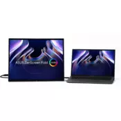 ASUS ZenScreen Fold OLED MQ17QH računalniški monitor 43,9 cm (17.3) 2560 x 1920 slikovnih pik Quad HD Srebrna