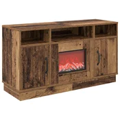 vidaXL Električni kamin Star les 100 x 33 x 55 cm Inženirski les