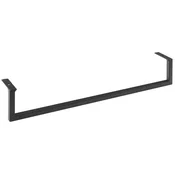 HANG Držalo za brisače za umivalnik 560x98 mm, črno mat - Črna - Sapho - 24 - Jeklo - 560 - 98 - 14