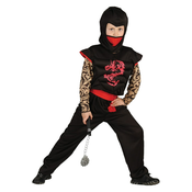 Unika kostum Ninja zmaj rdeč pas 25541