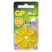 Baterija GP za slušne aparate ZA10 6/1