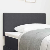 LED glava kreveta s uzglavljem Tamno siva 80 cm Kordura tekstil