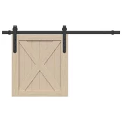Komplet kliznih vrata ormarica 91 cm ugljicni celik