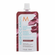 Moroccanoil Color Depositing Mask barvna maska za svetlo do srednje temne rjave lase 30 ml odtenek Bordeaux