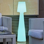 Newgarden Lola LED-stoječa svetilka na baterije, višina 110 cm - Sodobni - bel - Plastika