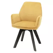 STOLICA crna, kari žuta plocasti materijal