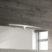 Briloner LED-ogledalo Dun 2 v 1, krom, IP44, dolžina 50 cm - Kopalnica - Sodobni - krom, bela - Plastika