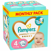 PAMPERS Pelene Monthly pack Premium S4 MSB 9-14 kg 174 kom.