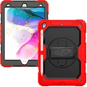 Ohišje za iPad Pro 12,9 s stojalom in naramnico Rdeče