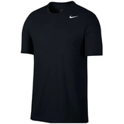 Muška majica Nike Solid Dri-Fit Crew - black/white