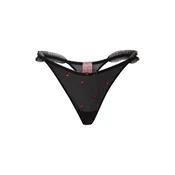 Hunkemöller Tangice Chelsey  travnato zelena/krvavo rdeča/črna