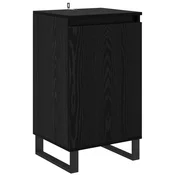 Vidaxl Strani šal Črna Orehovina 40 x 35 x 70 cm Konstruiran les