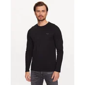 JOOP! Jeans Majica z dolgimi rokavi 30033284 Črna Modern Fit
