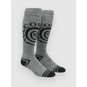 Volcom Spiral Over-The-Calf Socks heather grey