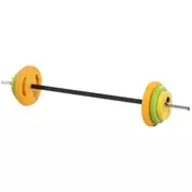 Homestar Set uteži 20 kg 28x130 cm oranžne barve