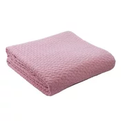 Dekordom Frotir prekrivac mosaic 200x210 - dawn pink ( 025245 )
