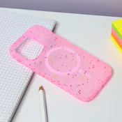 Maska za telefon Colorful Magsafe za iPhone 14 pro 6.1 roze