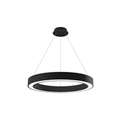 LED2 - LED Zatemnitveni lestenec na vrvici SATURN LED/60W/230V 3000K/4000K črn