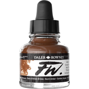 Daler Rowney FW Akrilno črnilo Burnt Umber 29,5 ml 1 kos