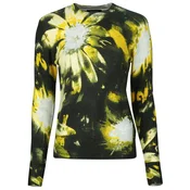 Desigual Pulover limonino-rumena / svetlo rumena / črna