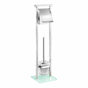 WENKO 22992100 - WC cetka DEBAR 18x73 cm nerdajuci celik/satinirano/bela