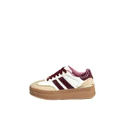 Lipsy Nizke superge ecru/burgund/bela