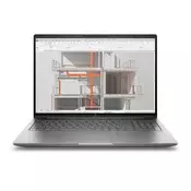Prenosnik HP 40,64 cm (16,0) ZBook X G1i 2560x1600 IPS 400nit Ultra 7-255H/32GB/SSD1TB/BL/ALU/RTX PRO 2000/Win11Pro (B72WXET)