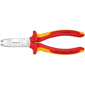 KNIPEX Klešta - striper izolovana VDE hromirana 165 mm 13 46 165 crvena
