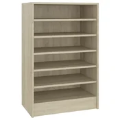 Vidaxl vidaXL Omarica za čevlje sonoma hrast 60x35x92 cm