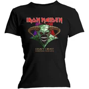 Iron Maiden Legacy of the Beast Tour (Back Print) Black S Ženske Majica