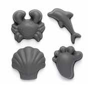 shumee Scrunch modelčki - Funkit World - temno sivi