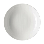 Globoka plošča Mreža Rosenthal Bela 19 cm