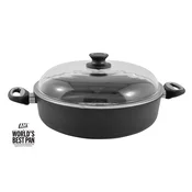 Deep frying pan, aluminum, 32 cm, induction - AMT Gastroguss