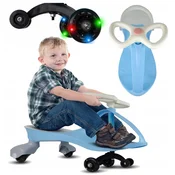 [5] Otroški voziček Gravity Ride-on z žarečimi kolesi, LED moder ALV-U146N