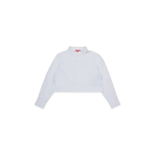 Otroška bombažna srajca Diesel CLIO SHIRT bela barva, J02373