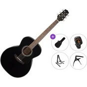 Takamine GN30 Premium SET Black Akustična kitara Jumbo