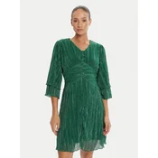 Bruuns Bazaar Cocktail obleka Brella Zabina BBW4533 Zelena Regular Fit