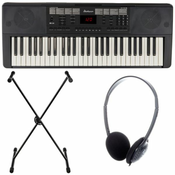 Klavirski set: električna klaviatura s stojalom in slušalkami BK-54 Startone