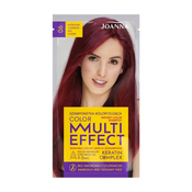 Joanna Multi Effect Color Keratin Complex šampon - 06 češnjevo rdeča 35 g
